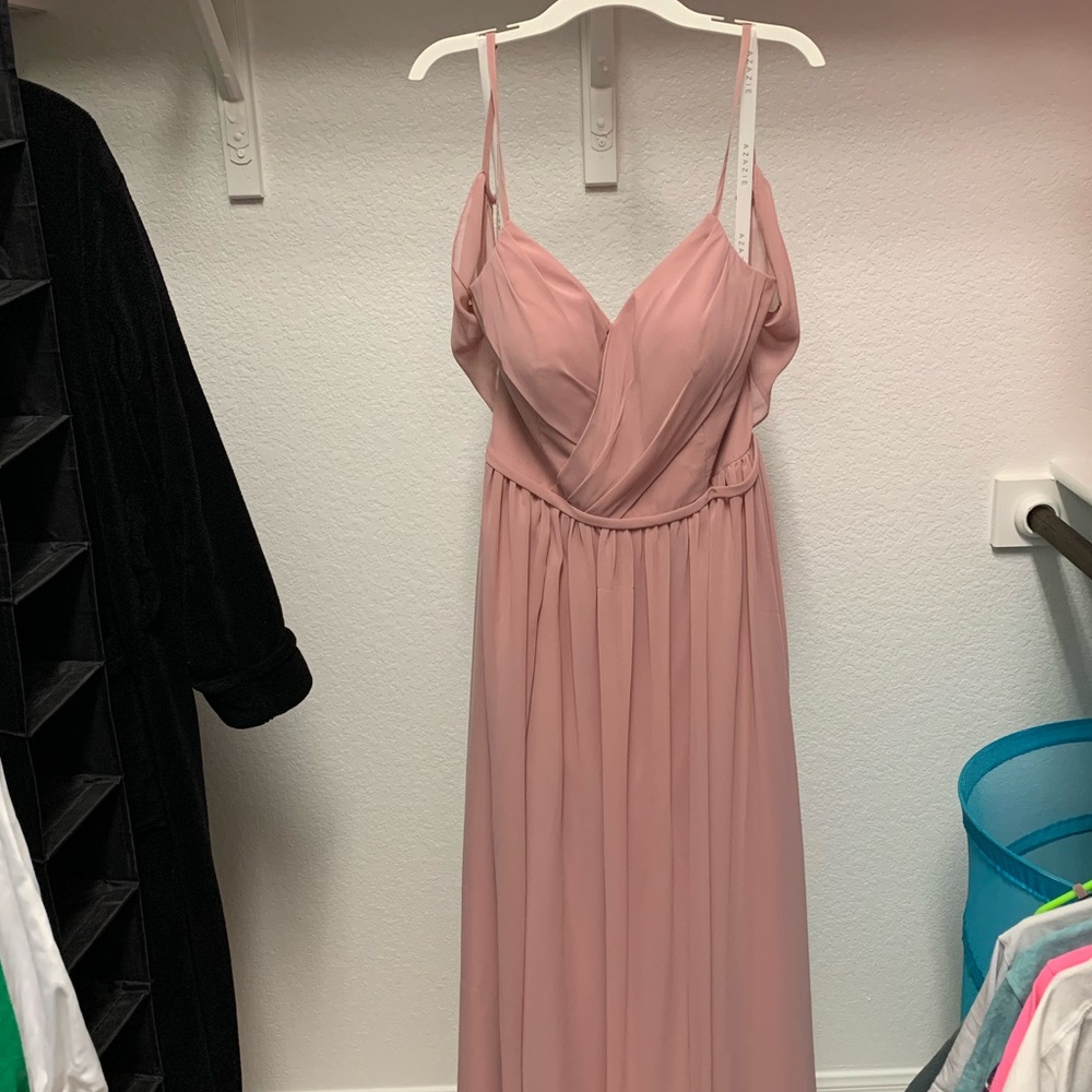 Azazie Blush / Rose Bridesmaid Dress